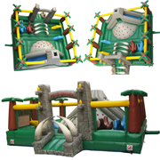 inflatable bounce house combo